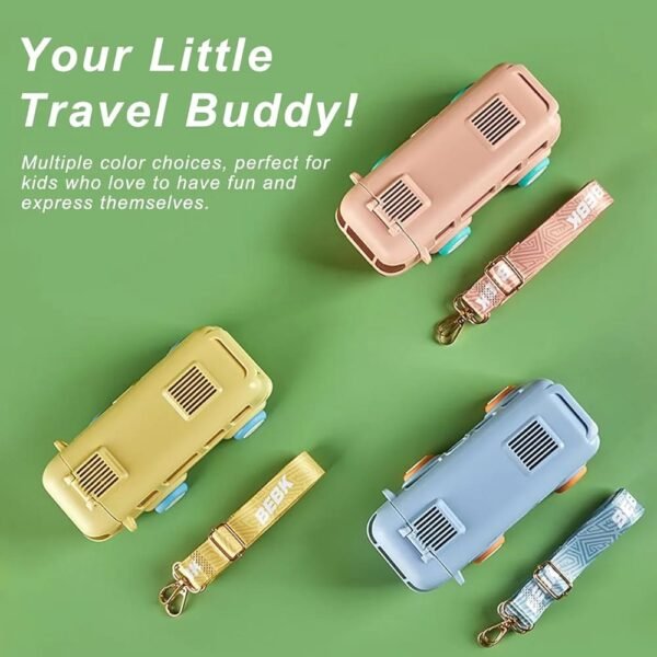 Straw Bus Design Bottle - Image 3