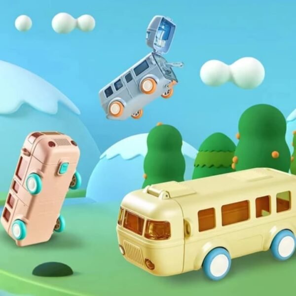 Straw Bus Design Bottle - Image 8