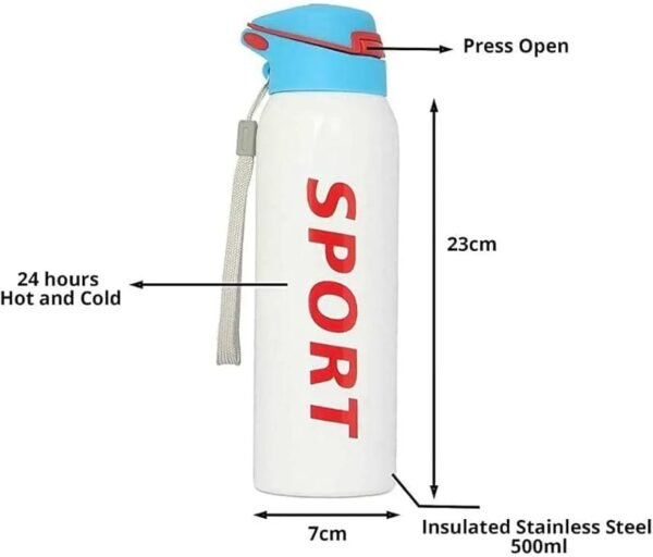 Sports Steel Bottle - Image 2