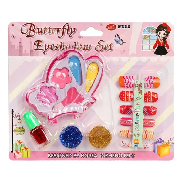 Butterfly Eyes Nail Set 2000